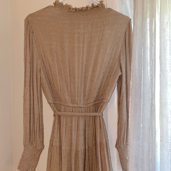 Tan/brown dress - Picture 3 of 4